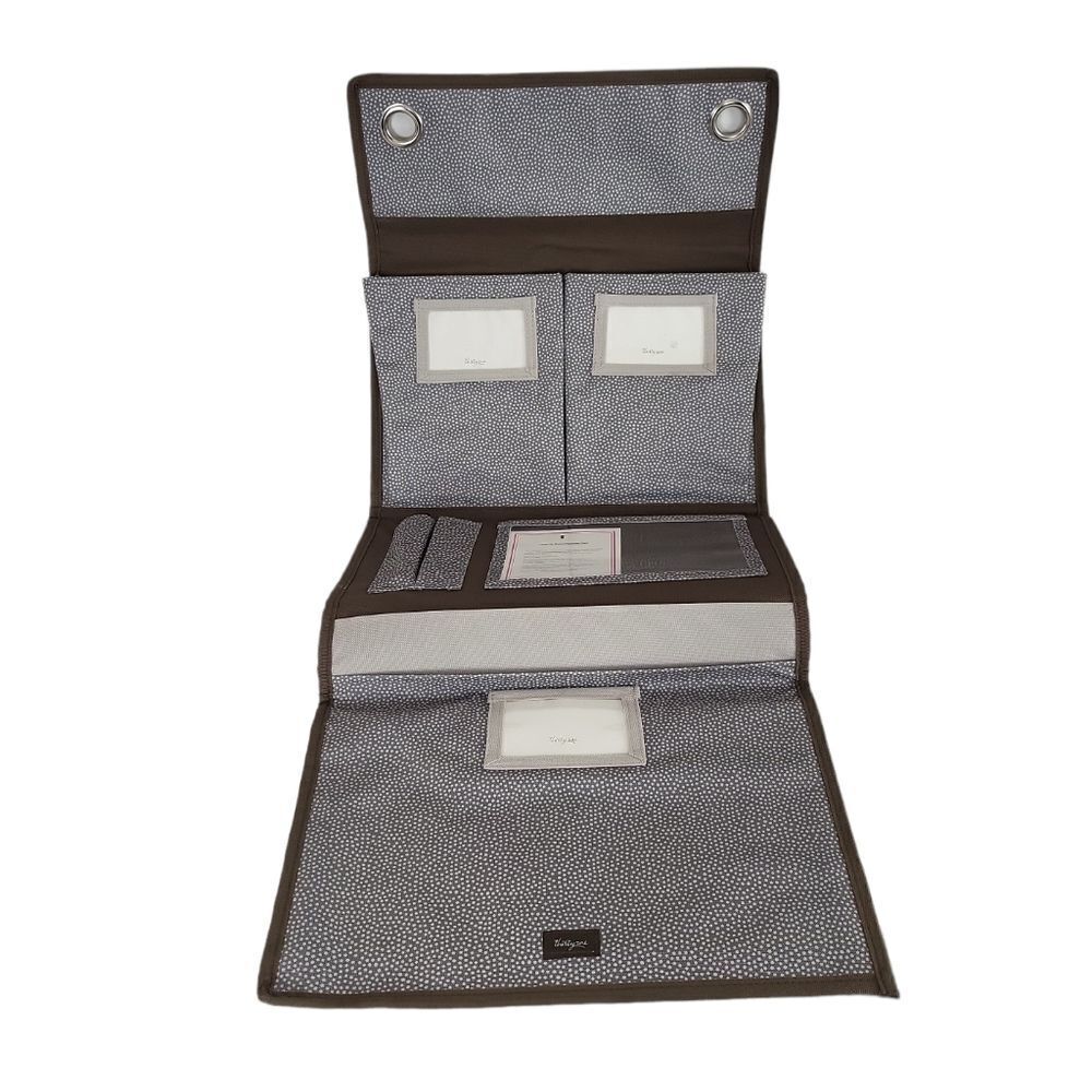 Thirty-one Hang Up Gray Pin Dot Organizer